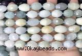 CNG8513 15.5 inches 10*12mm - 11*16mm faceted nuggets aquamarine beads