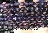 CNG8518 15.5 inches 8*10mm - 10*14mm faceted nuggets amethyst beads