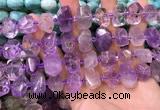 CNG8592 12*16mm - 13*18mm faceted nuggets ametrine beads