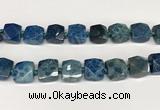 CNG8790 16*17mm - 18*19mm faceted nuggets chrysanthemum agate  beads