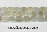 CNG8807 15.5 inches 16mm - 20mm faceted freeform moonstone beads