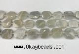 CNG8808 15.5 inches 16mm - 20mm faceted freeform moonstone beads