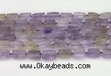 CNG8847 15.5 inches 8*12mm - 10*16mm nuggets matte ametrine beads