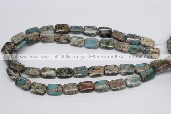 CNI16 16 inches 13*18mm rectangle natural imperial jasper beads wholesale