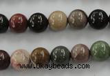 CNI303 15.5 inches 10mm round imperial jasper beads wholesale