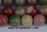 CNI354 15.5 inches 12mm round imperial jasper beads wholesale