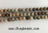 CNI371 15.5 inches 8mm round American picture jasper beads