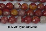 CNJ309 15.5 inches 6mm faceted round noreena jasper beads