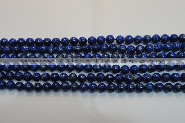 CNL1051 15.5 inches 7.5mm - 8mm round B+ grade natural lapis lazuli beads