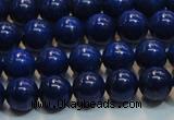 CNL1054 15.5 inches 7.5mm - 8mm round A+ grade natural lapis lazuli beads