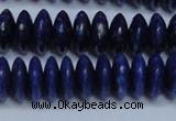 CNL1263 15.5 inches 5*12mm rondelle natural lapis lazuli beads