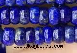 CNL1692 15.5 inches 2.5*5mm - 4*6mm rondelle lapis lazuli beads