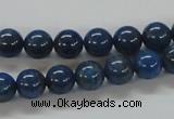 CNL208 15.5 inches 8mm round natural lapis lazuli beads wholesale