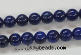 CNL212 15.5 inches 8mm round AAA grade natural lapis lazuli beads