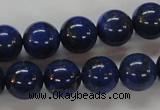 CNL222 15.5 inches 12mm round natural lapis lazuli beads wholesale