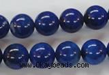 CNL225 15.5 inches 12mm round A- grade natural lapis lazuli beads