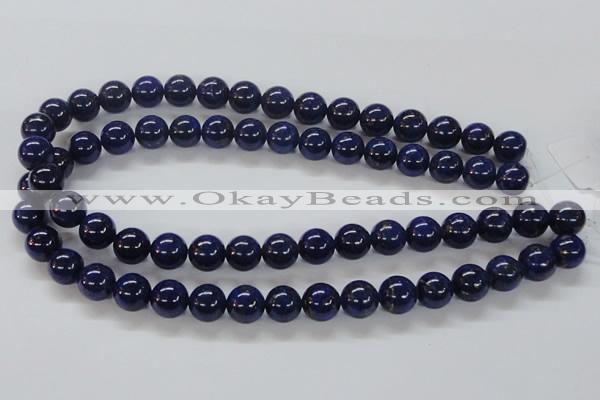 CNL226 15.5 inches 12mm round AAA grade natural lapis lazuli beads