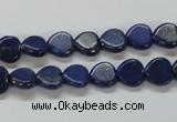 CNL242 15.5 inches 8*8mm heart natural lapis lazuli beads wholesale