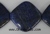 CNL528 15.5 inches 30*30mm diamond natural lapis lazuli gemstone beads