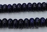 CNL612 15.5 inches 6*10mm rondelle natural lapis lazuli gemstone beads