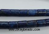 CNL886 15.5 inches 8*10mm tube natural lapis lazuli gemstone beads