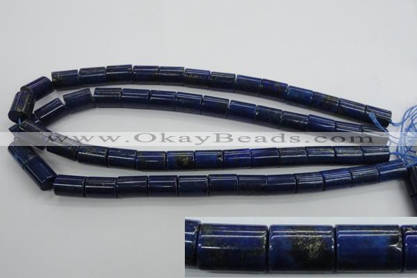 CNL887 15.5 inches 10*14mm tube natural lapis lazuli gemstone beads