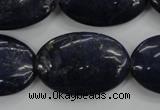 CNL946 15.5 inches 20*30mm oval natural lapis lazuli gemstone beads