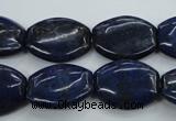 CNL980 15.5 inches 16*20mm flat drum natural lapis lazuli gemstone beads