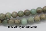 CNS01 16 inches 8mm round natural serpentine jasper beads wholesale