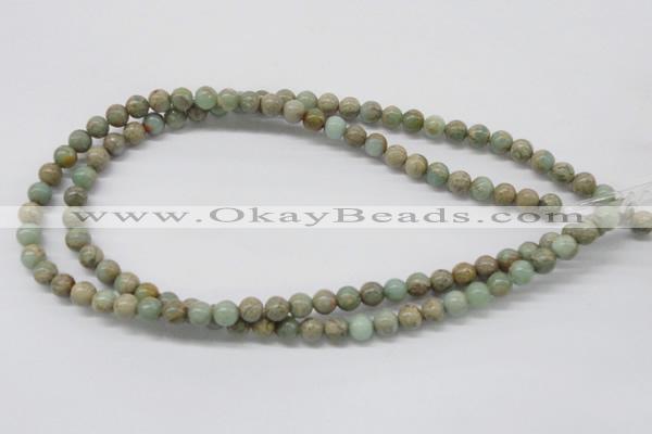 CNS01 16 inches 8mm round natural serpentine jasper beads wholesale