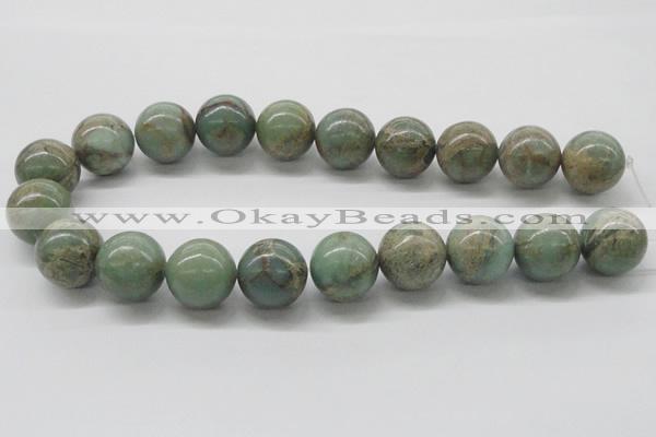 CNS05 16 inches 20mm round natural serpentine jasper beads wholesale