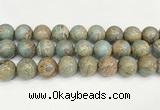 CNS338 15.5 inches 20mm round serpentine jasper beads wholesale