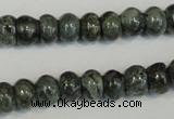 CNS410 15.5 inches 4*6mm rondelle natural serpentine jasper beads