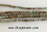 CNS700 15.5 inches 4mm round serpentine jasper beads wholesale