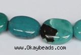 CNT14 16 inches 18-25mm nugget natural turquoise beads wholesale