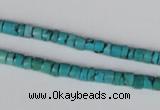 CNT21 16 inches 3-5mm heishi natural turquoise beads wholesale