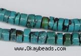 CNT23 16 inches 4-9mm heishi natural turquoise beads wholesale