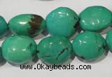 CNT267 15.5 inches 10*15mm - 18*22mm nuggets natural turquoise beads