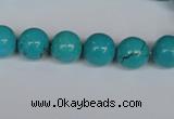 CNT40 16 inches 6mm round turquoise beads wholesale