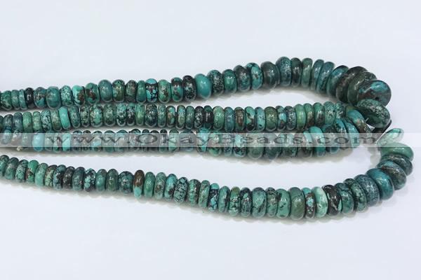 CNT503 15.5 inches 4*8mm - 6*18mm nuggets turquoise gemstone beads