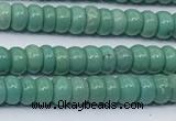 CNT541 15.5 inches 2*4mm - 3*4mm rondelle turquoise gemstone beads