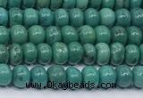 CNT542 15.5 inches 2.5*4mm - 3.5*4mm rondelle turquoise gemstone beads