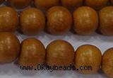 CNW04 15.5 inches 10mm round nangka wood beads wholesale