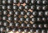 COBS23 15 inches 13mm round black coral beads wholesale COBS23 15 inches 13mm round black coral beads wholesale