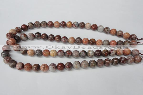 COJ204 15.5 inches 10mm round blood stone beads wholesale