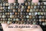 COJ491 15.5 inches 6mm round ocean jade beads wholesale