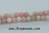 COP01 15.5 inches 5mm round natural pink opal beads wholesale