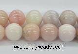 COP05 15.5 inches 12mm round natural pink opal beads wholesale