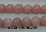 COP1213 15.5 inches 10mm round Chinese pink opal gemstone beads