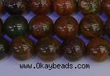 COP1363 15.5 inches 10mm round African green opal beads wholesale